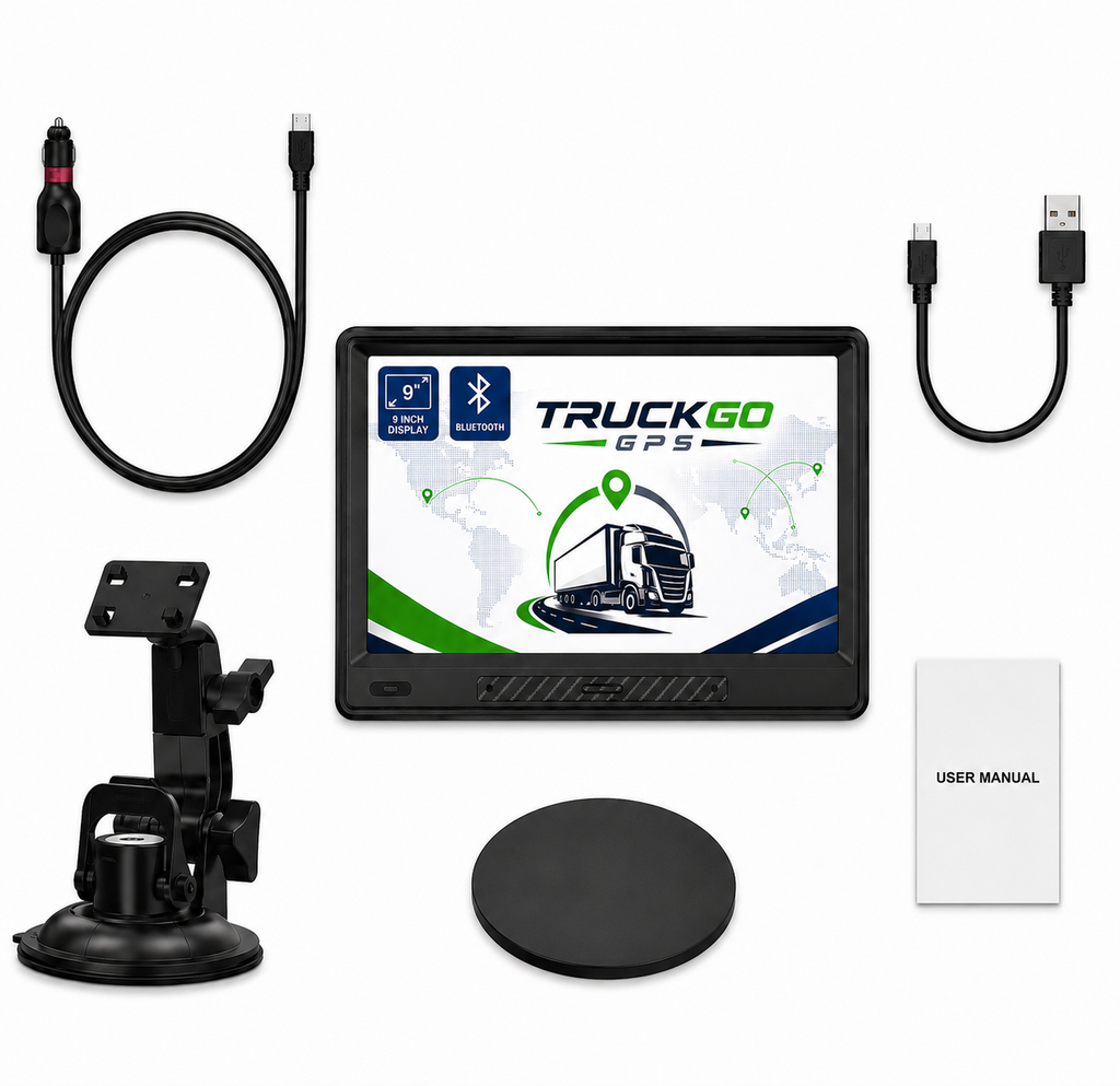 GPS WinCE 9 pulgadas para camión pantalla grande iGO Primo mapas Europa | TruckGo GPS