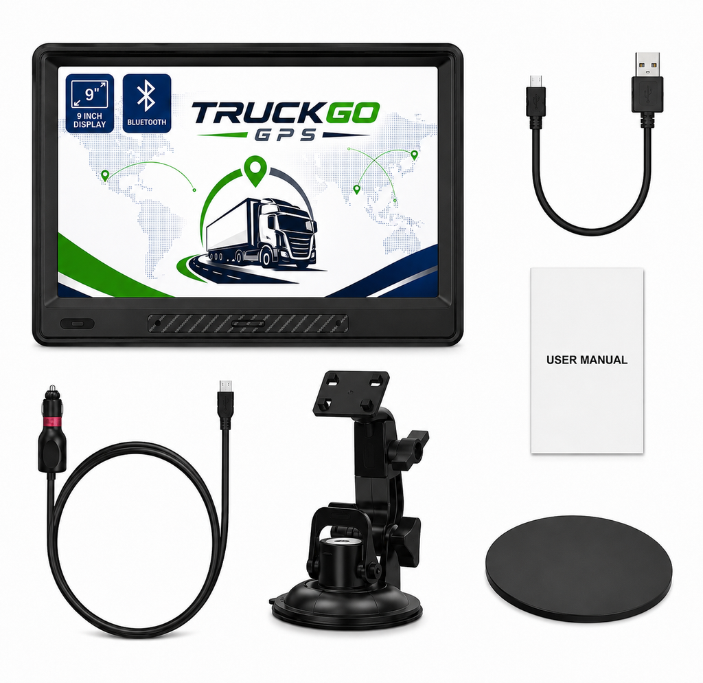 GPS WinCE 9 pulgadas para camión pantalla grande iGO Primo mapas Europa | TruckGo GPS