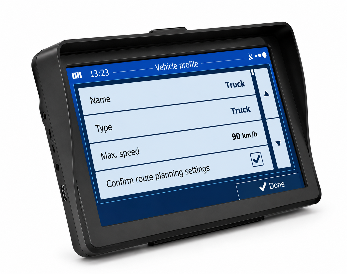 GPS WinCE 7 pulgadas para camión iGO Primo Truck con mapas Europa | TruckGo GPS