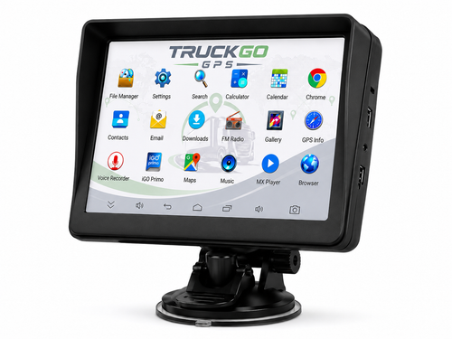 GPS Android 7 pulgadas para camión con WiFi y Bluetooth iGO Primo Truck