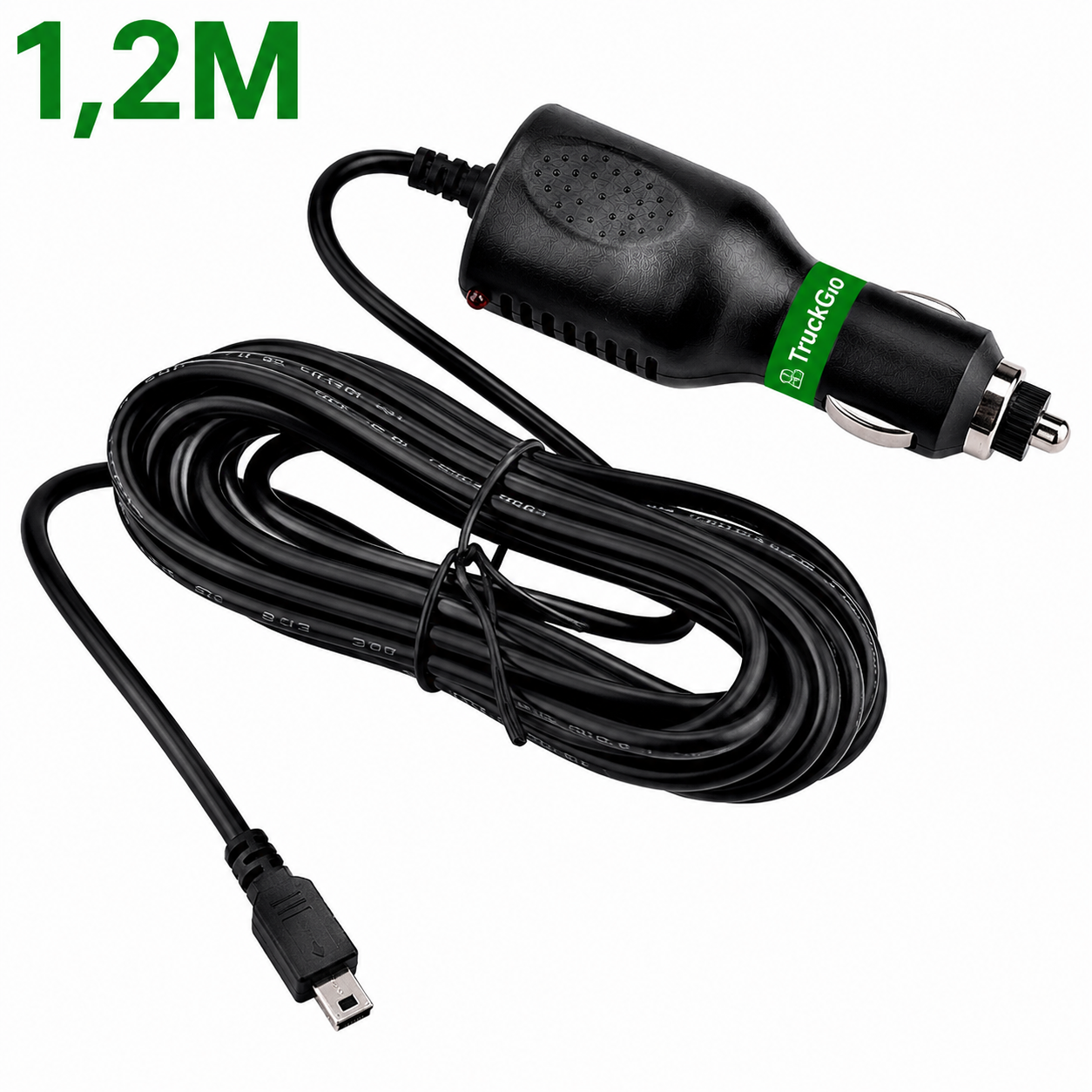 Cargador Mini USB 12V 24V camión compatible GPS WinCE | TruckGo GPS