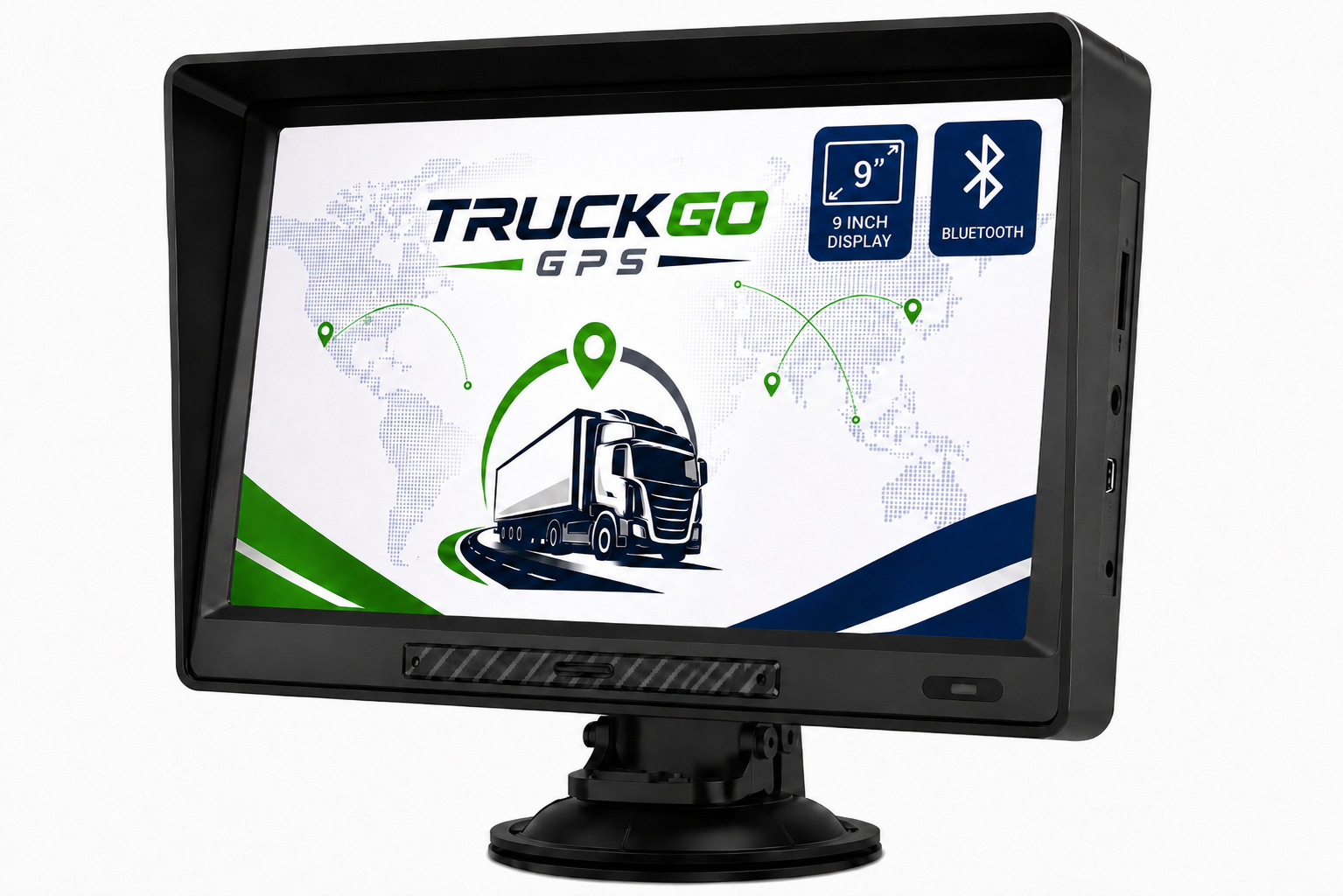GPS iGO Primo 9 pulgadas para camión con mapas Europa y rutas vehículos pesados