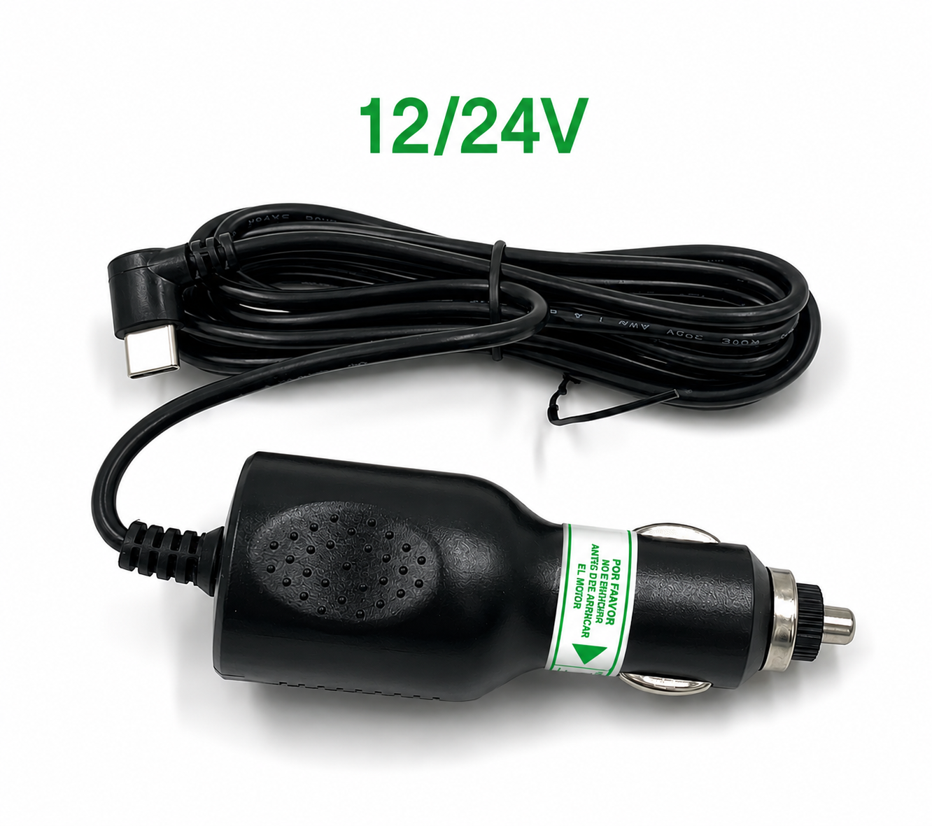 Cargador USB Tipo C 12V 24V camión carga rápida GPS Android | TruckGo GPS