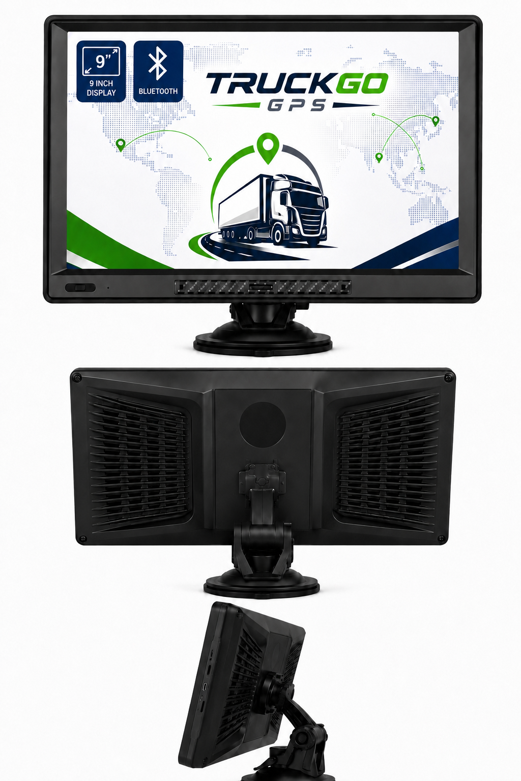 GPS WinCE 9 pulgadas para camión pantalla grande iGO Primo mapas Europa | TruckGo GPS