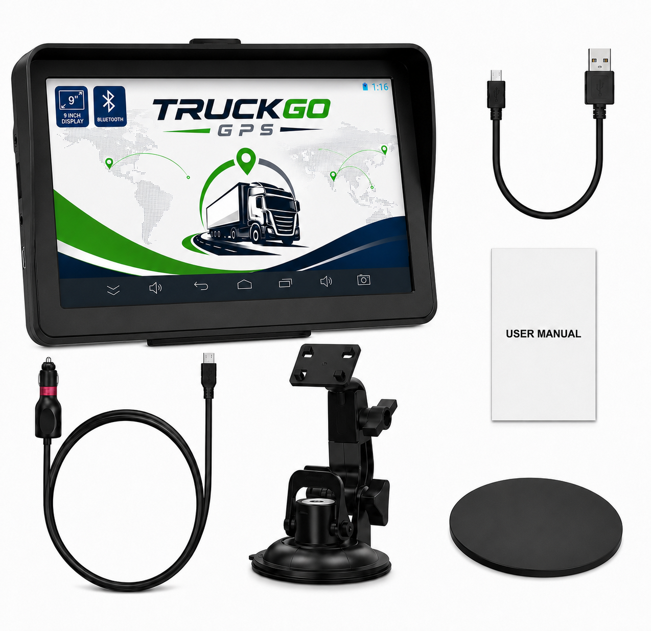 GPS WinCE 7 pulgadas para camión iGO Primo Truck con mapas Europa | TruckGo GPS